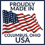 Made in Columbus Ohio USA Logo